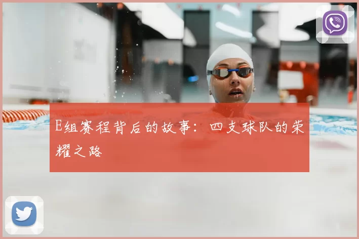 E组赛程背后的故事：四支球队的荣耀之路