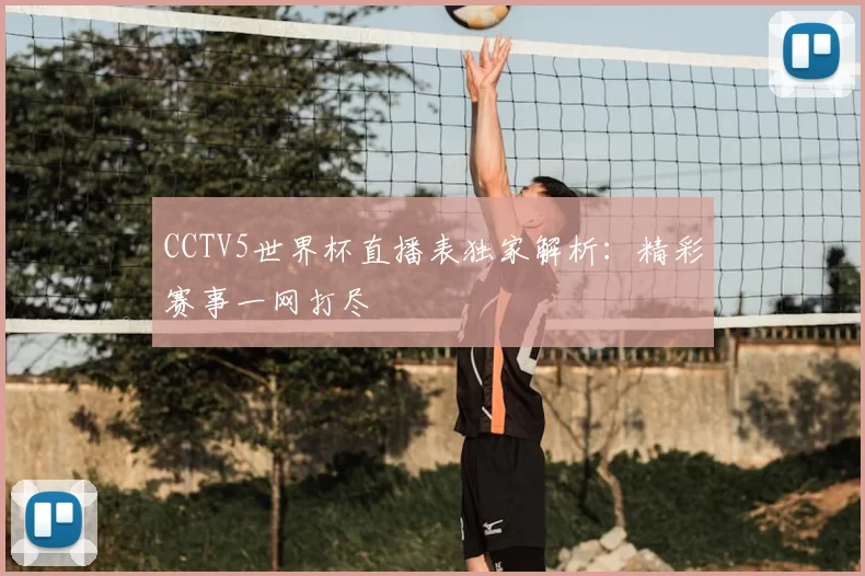 CCTV5世界杯直播表独家解析：精彩赛事一网打尽